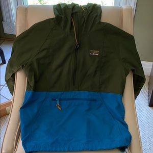 LL Bean Classic Anorak, Colorblock